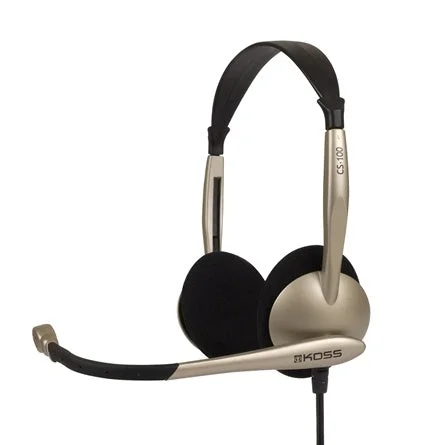 Dual Plug Headset Noise-Cancelling Mic CS100