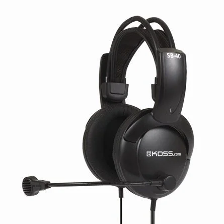 Koss Headset with Noise Cancelling Mic