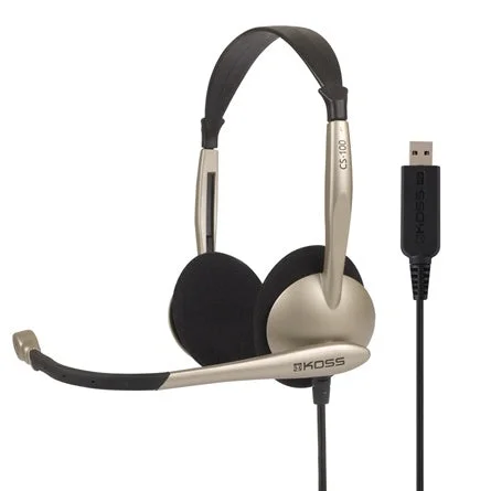 USB Headset Noise-Cancelling Mic