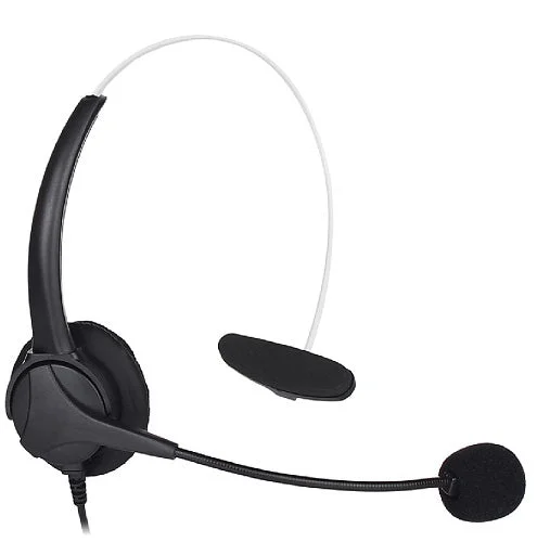 Centon Lightweight USB Mono Headset with Mic