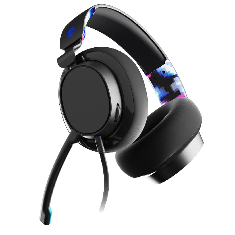 Skullcandy SLYR® Multi-Platform Wired Gaming Set - Black Digihype (S6SYY-Q766)